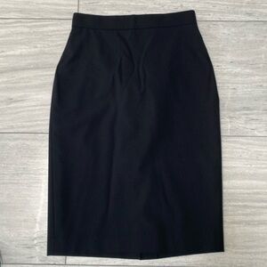Banana Republic Black Pencil Skirt, Size 0 Petite